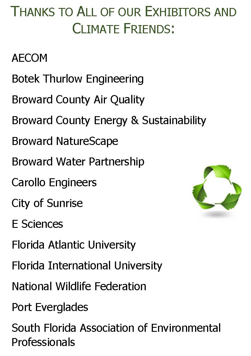 Exhibitors and Climate Friends 